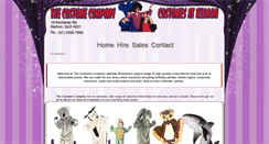 Desktop Screenshot of costumeco.com.au